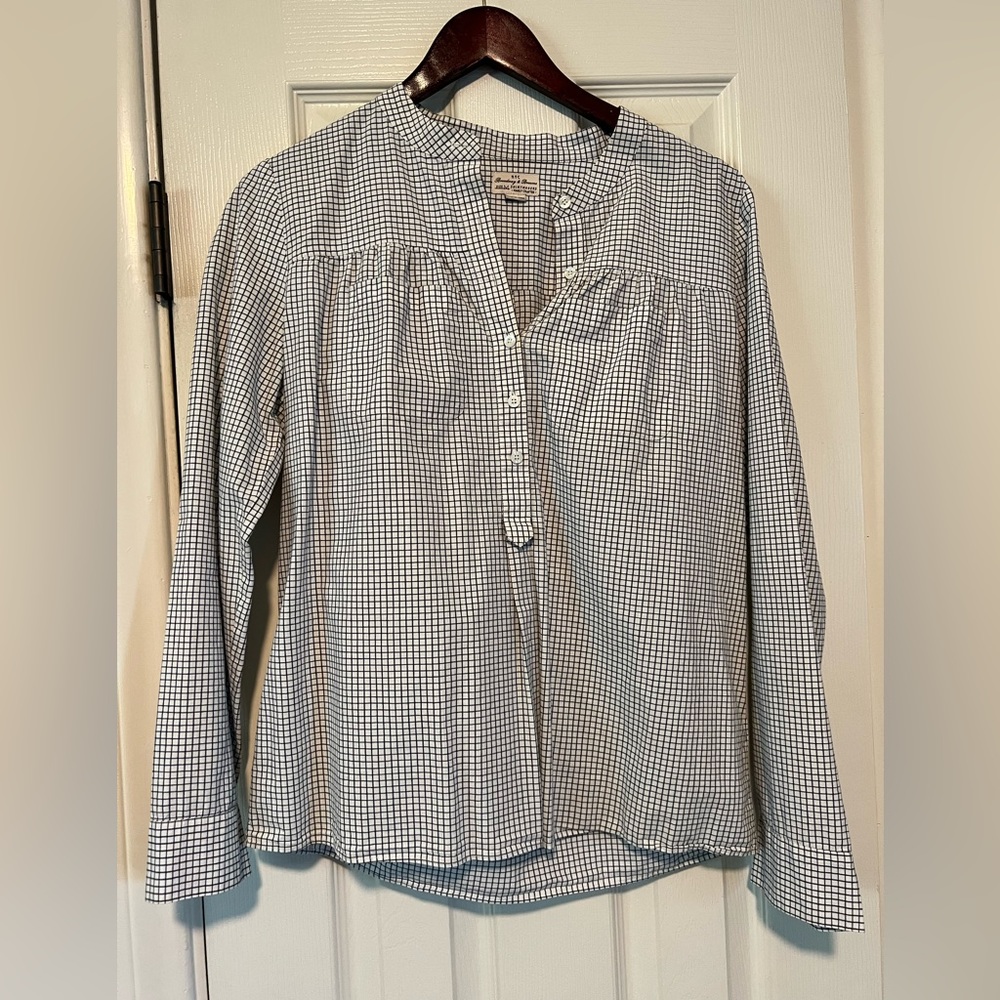 Madewell Broadway & Broome Plaid Shirt